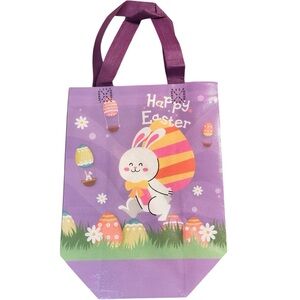 Happy Easter Bunny Tote Gift Pastel Bag Various Colors New 3/$15✨